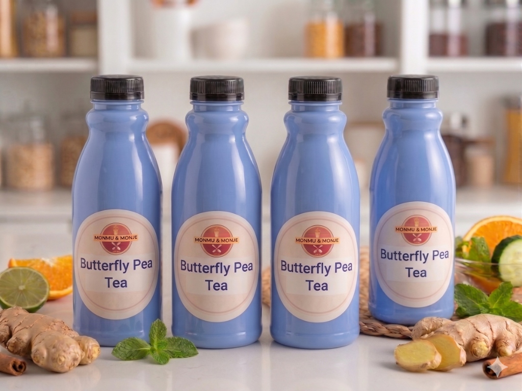Butterfly Pea Tea - West African catering by Monmu & Monje