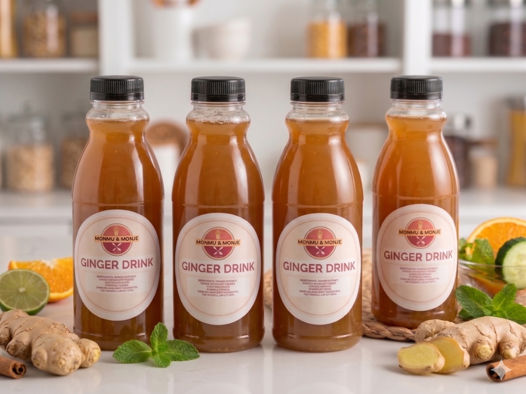 Ginger Drink - West African catering by Monmu & Monje
