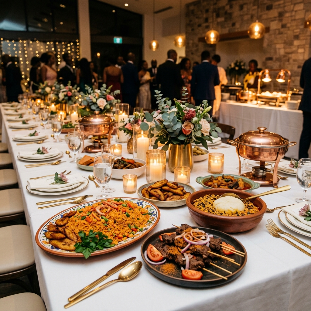 Monmu & Monje Catering Banquet Buffet