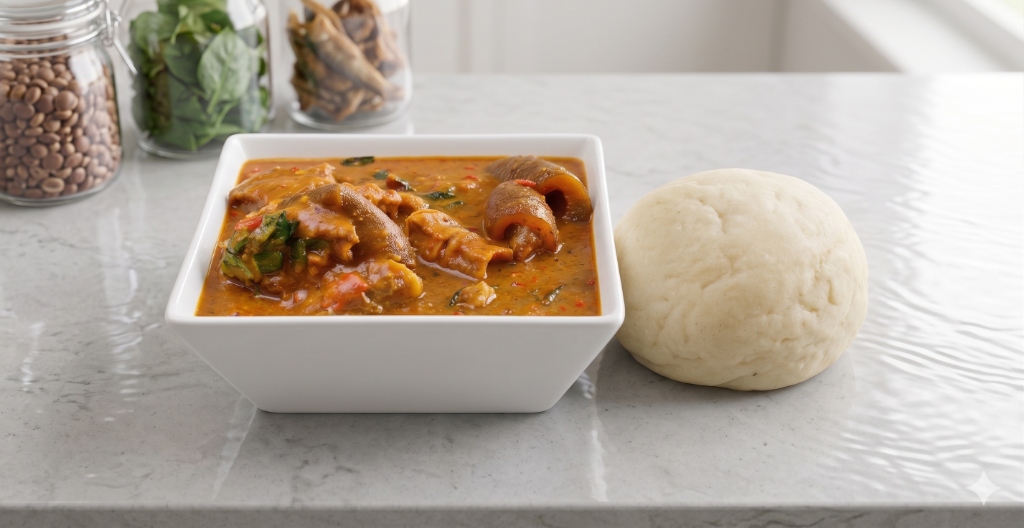 Ogbono Soup - West African catering by Monmu & Monje