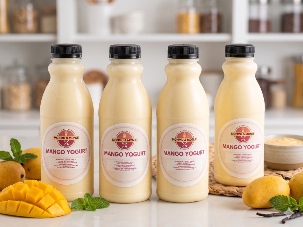 Artisanal Yoghurt - West African catering by Monmu & Monje